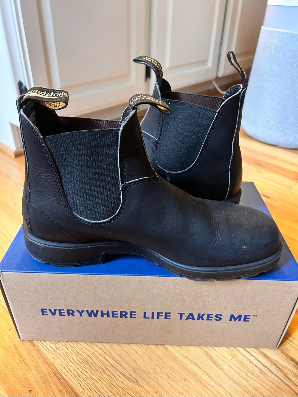 Blundstone 510 Black Men's Chukka Chelsea Boots - Picture 3 of 6